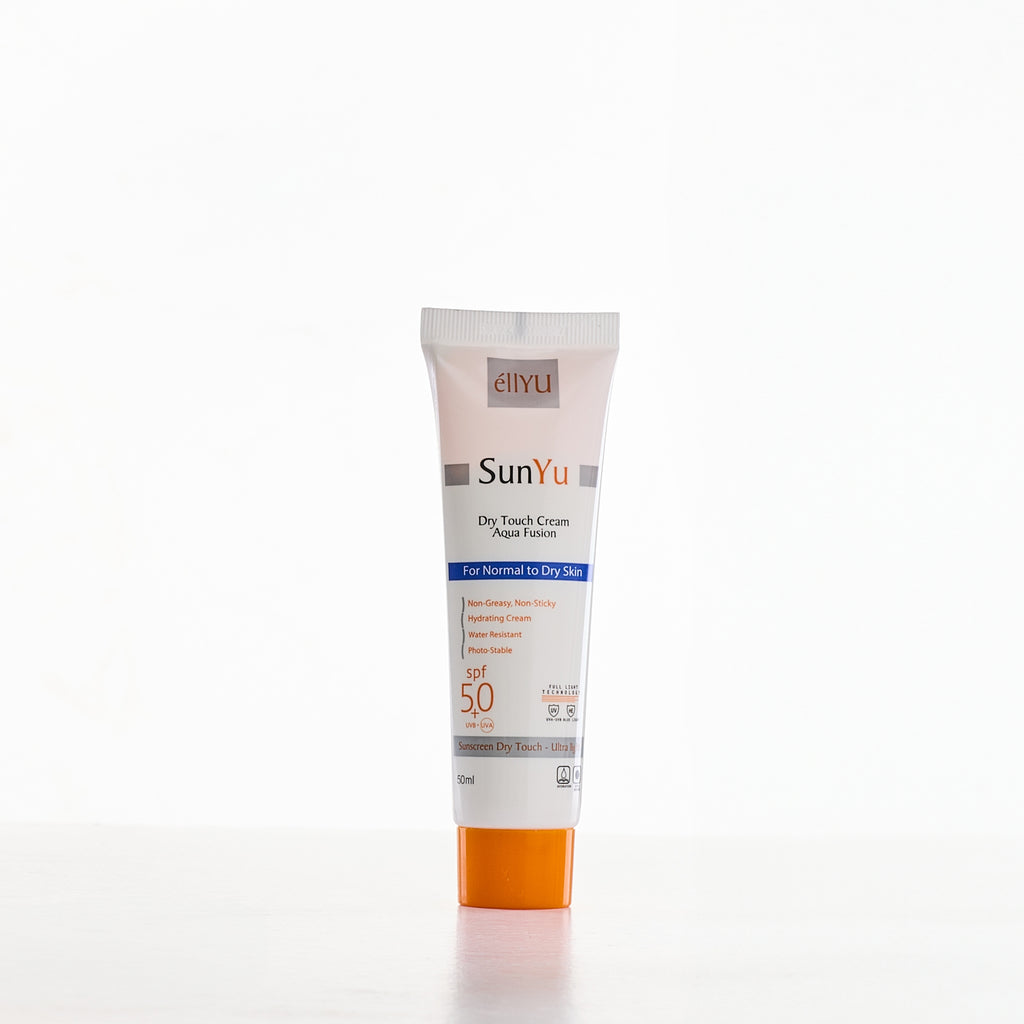SUNYU sunscreen cream for dry skin صن يو كريم واقي شمس للبشرة الجافة 50 ملي