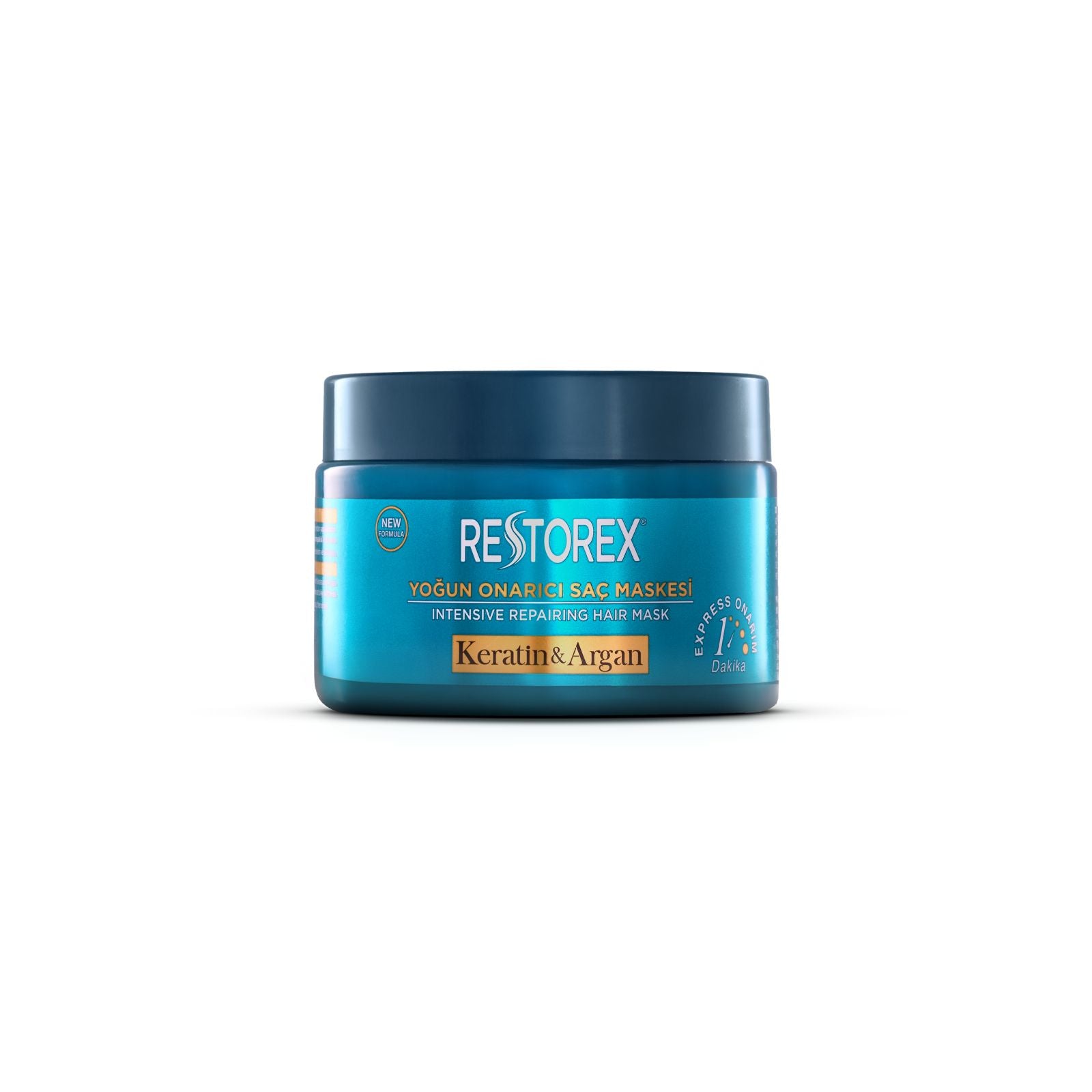Restorex Keratin & Argan Intensive Repairing Hair Mask  300ml ريستوريكس كيراتين وارجان هيرماسك كريم للشعر