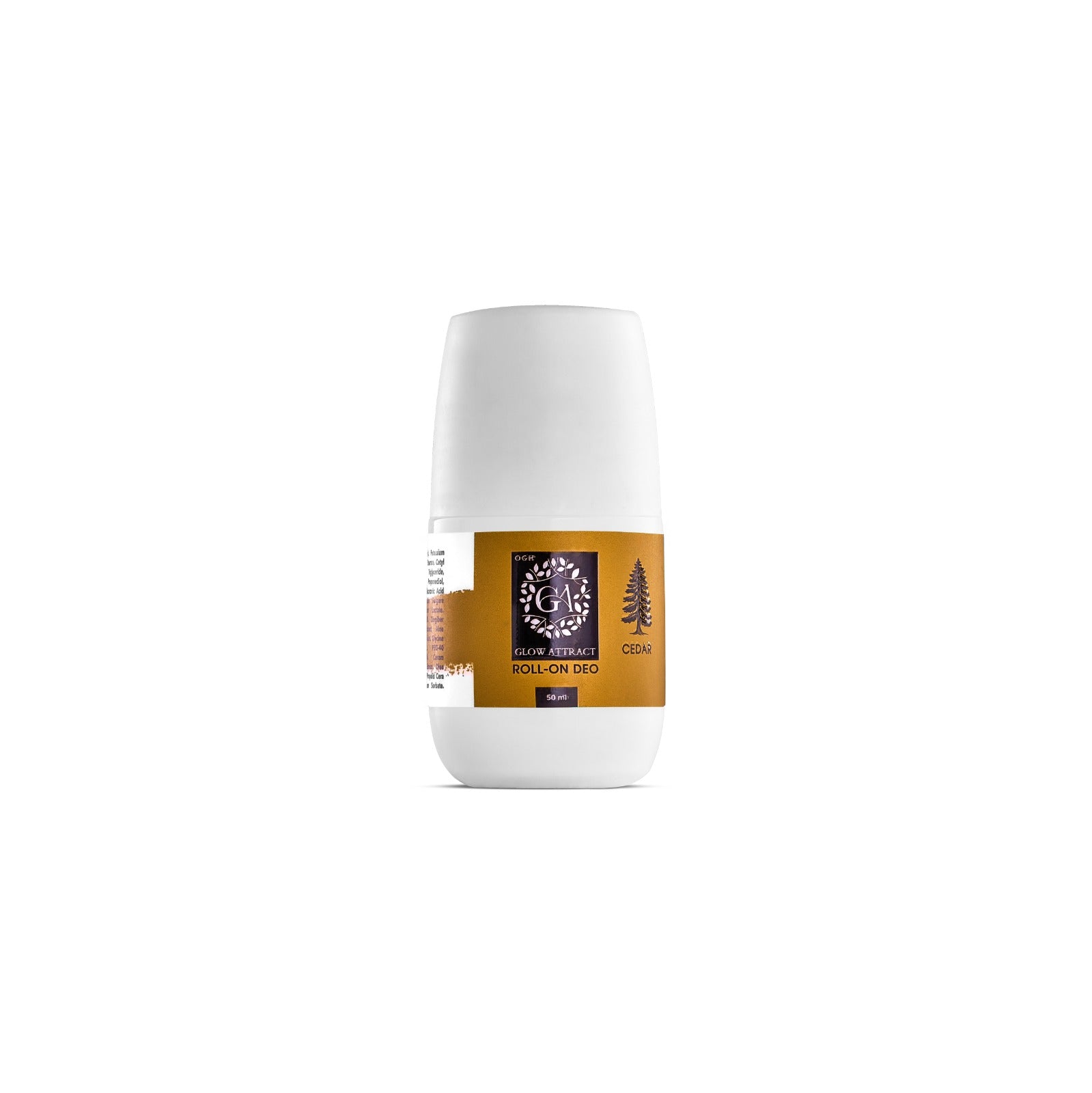 Glow Attract Cedar 48Hr Deodorant 50 ml جلو اتراكت مزيل العرق سيدار