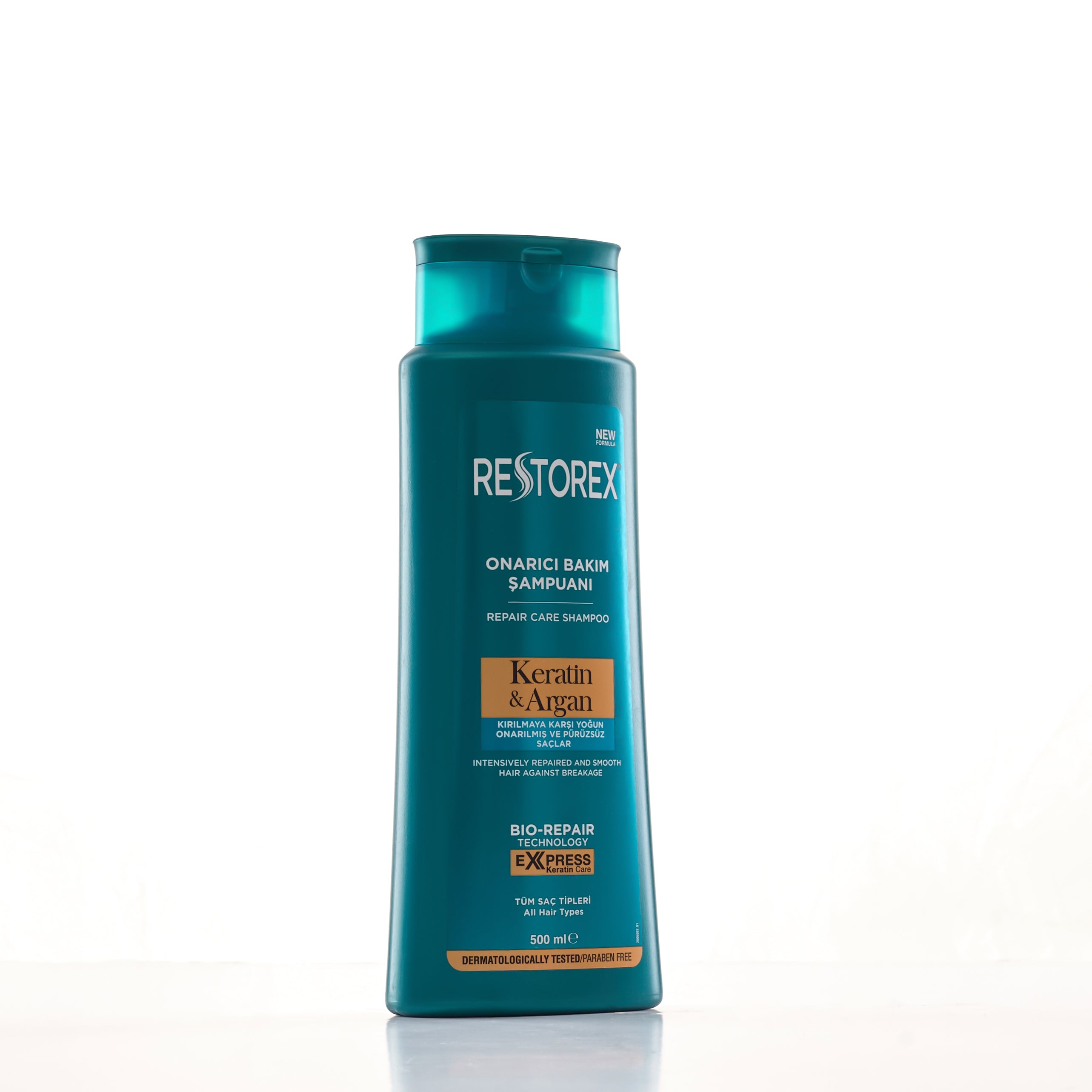 Restorex Keratin & Argan Repair Care Shampoo  شامبو ريستوريكس الكيراتين والارجان 500 ملي